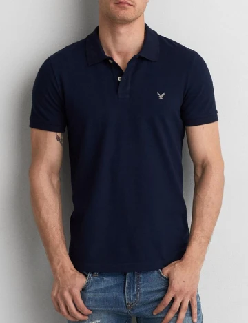 Tricou American Eagle, bleumarin Albastru