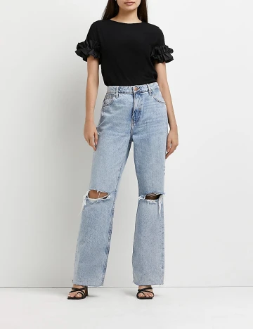 Bluza River Island, negru