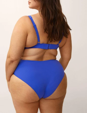 Sutien de baie Mango Violeta, albastru