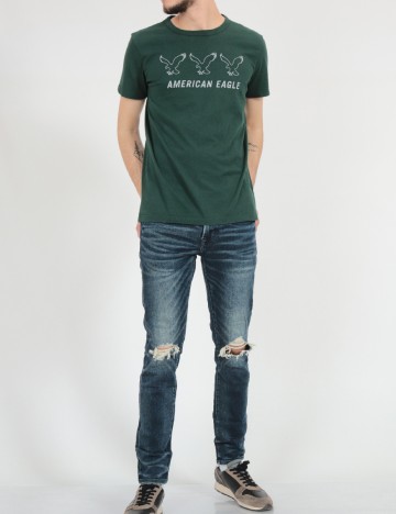 
						Tricou American Eagle, verde