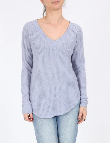 Bluza Oversize American Eagle, bleu Albastru