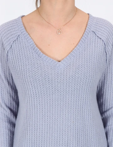Bluza Oversize American Eagle, bleu Albastru