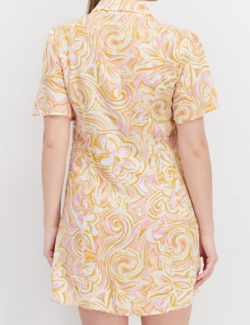 Rochie scurta River Island, crem