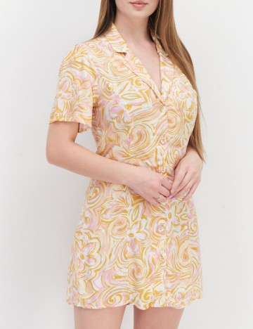 Rochie scurta River Island, crem