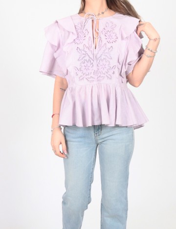 
						Bluza River Island, lila