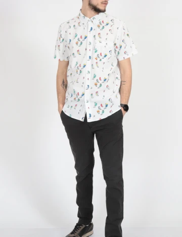 Camasa American Eagle, alb