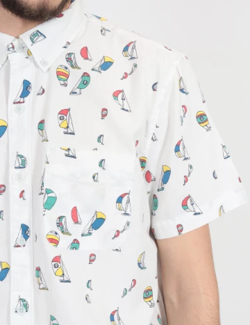 Camasa American Eagle, alb