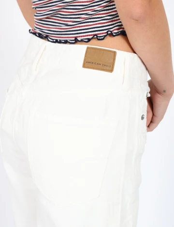 Blugi American Eagle, alb