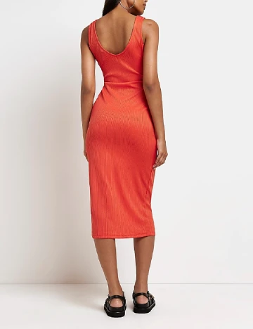 Rochie medie River Island, portocaliu Portocaliu