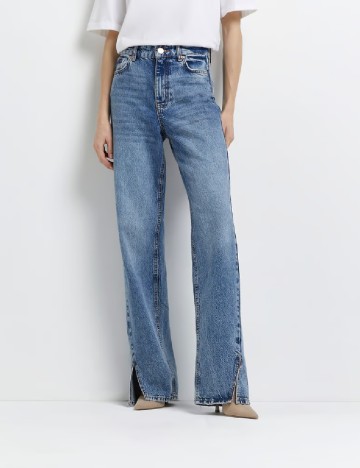 
						Blugi River Island, albastru