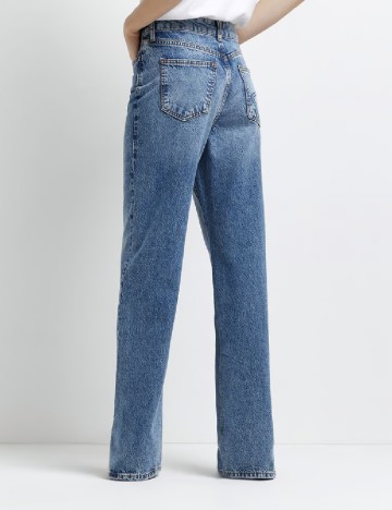 Blugi River Island, albastru