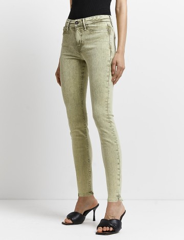 
						Blugi River Island, verde