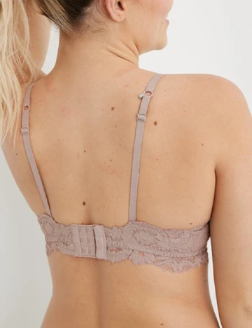 Sutien Aerie, roz pudra inchis Roz