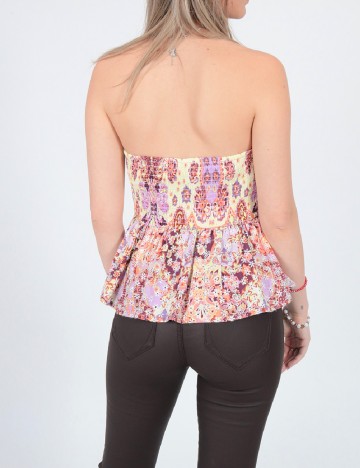 Top River Island, mix culori