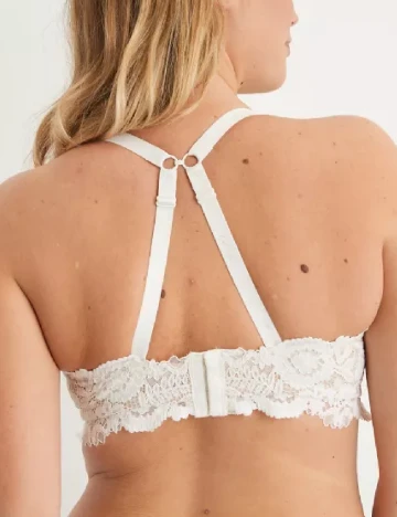 Sutien American Eagle, alb Alb