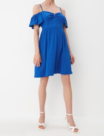 Rochie scurta Mohito, albastru