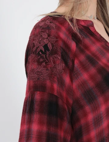 Bluza American Eagle, visiniu