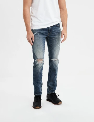 Blugi American Eagle, albastru