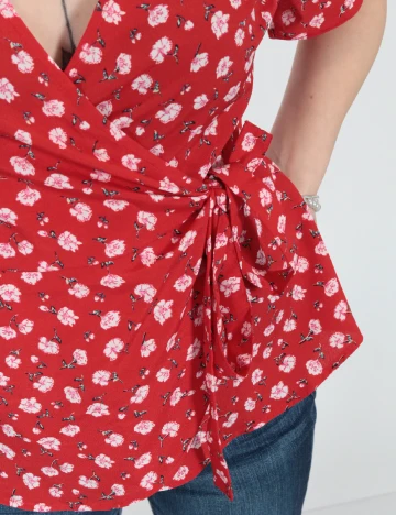 Bluza Vero Moda, rosu
