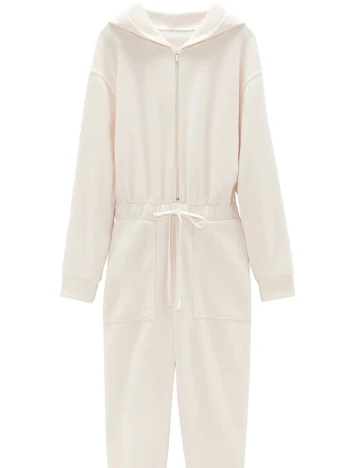 Salopeta Zara, crem, S Crem