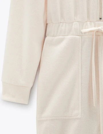Salopeta Zara, crem, S Crem