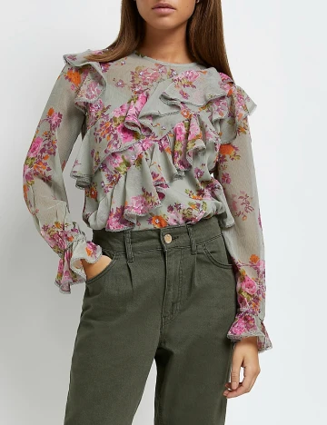 Bluza River Island, verde