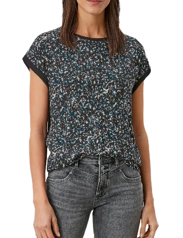 Bluza s.Oliver, negru Negru