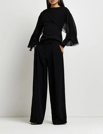 Bluza River Island, negru