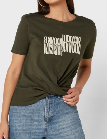 
						Tricou River Island, kaki