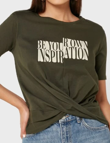 Tricou River Island, kaki