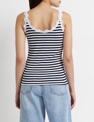 Maiou River Island, alb/bleumarin