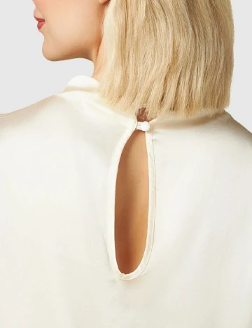 Bluza s.Oliver, ecru Alb