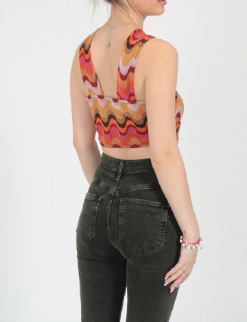 Top River Island, mix culori
