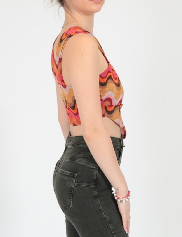 Top River Island, mix culori