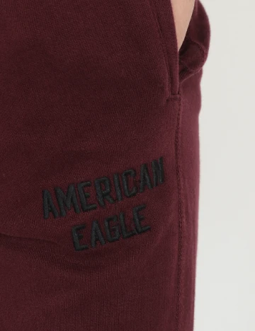 Pantaloni American Eagle, visiniu Rosu