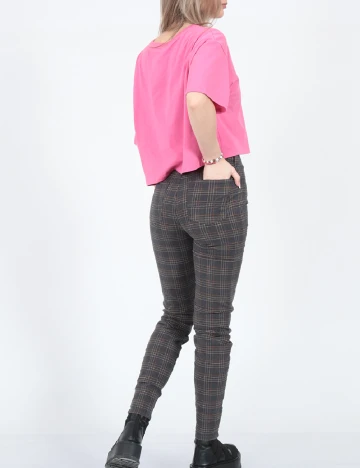 Pantaloni American Eagle, gri petrol