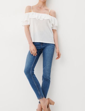 
						Bluza Mohito, alb