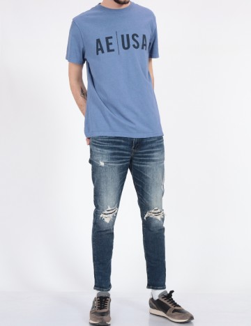 Blugi American Eagle, bleumarin