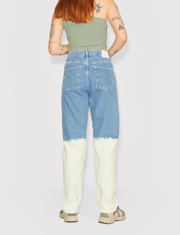 Blugi Jack&Jones, albastru/alb
