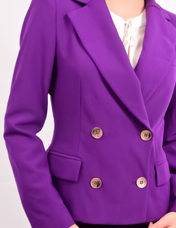 Sacou Zara, mov, M