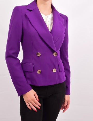 Sacou Zara, mov, M