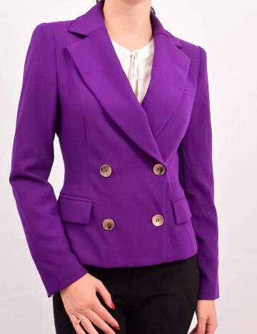 Sacou Zara, mov, M