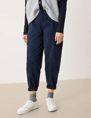 Pantaloni s.Oliver, bleumarin Albastru