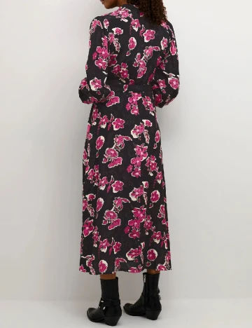 Rochie lunga Kaffe, negru