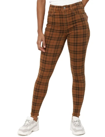 Pantaloni American Eagle, maro