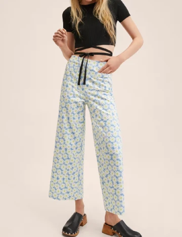 Pantaloni Mango, floral