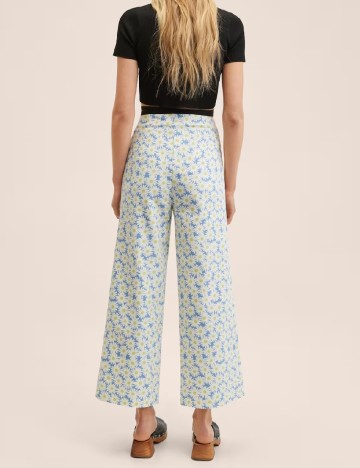Pantaloni Mango, floral