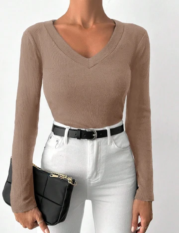 Bluza SHEIN, maro