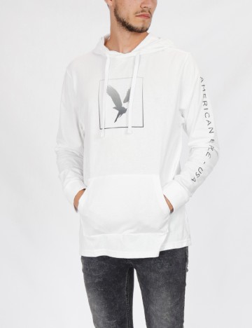 Hanorac American Eagle, alb