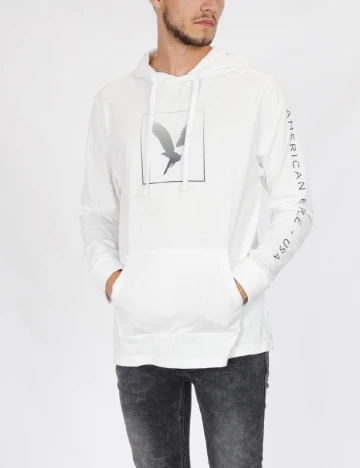 Hanorac American Eagle, alb Alb